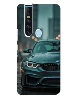 Чехол для TECNO Camon 15 Pro с картинкой «BMW в огнях города»