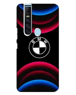 Чехол для TECNO Camon 15 Pro с картинкой «Логотип BMW и неоновые дуги»