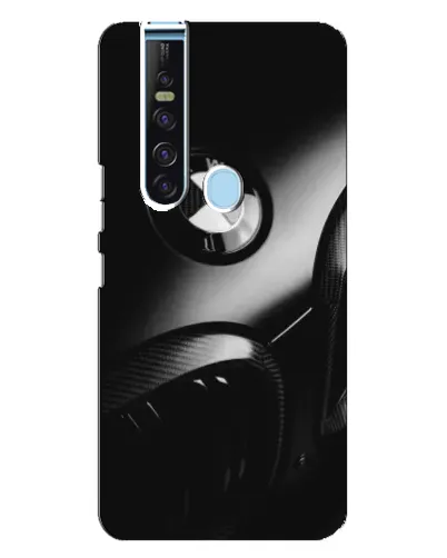 Чехол для TECNO Camon 15 Pro с картинкой «Эмблема BMW — макро»
