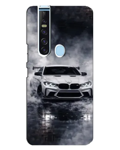 Чехол для TECNO Camon 15 Pro с картинкой «BMW сквозь туман»
