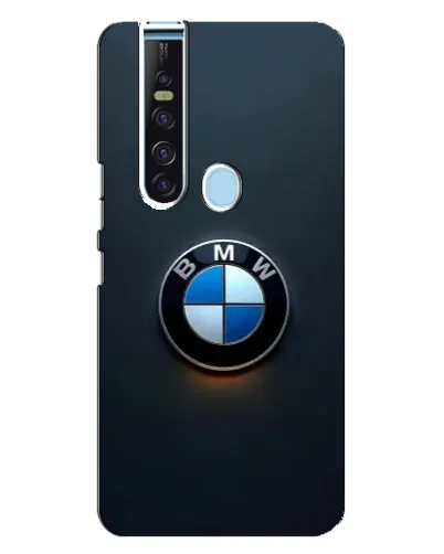 Чехол для TECNO Camon 15 Pro с картинкой «Логотип BMW — минимализм»