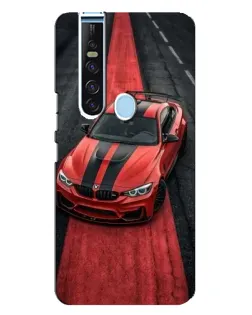 Чехол для TECNO Camon 15 Pro с картинкой «BMW на красной дорожке»