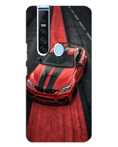 Чехол для TECNO Camon 15 Pro с картинкой «BMW на красной дорожке»