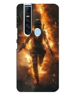 Чохол для TECNO Camon 15 Pro з картинкою «BMW — швидкість у дощі»