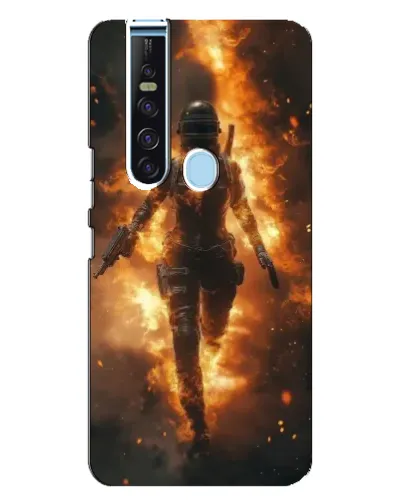 Чехол для TECNO Camon 15 Pro с картинкой «BMW — скорость в дожде»
