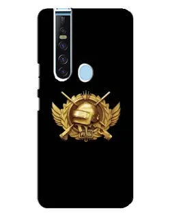 Чохол для TECNO Camon 15 Pro з картинкою «PUBG — помаранчевий градієнт»