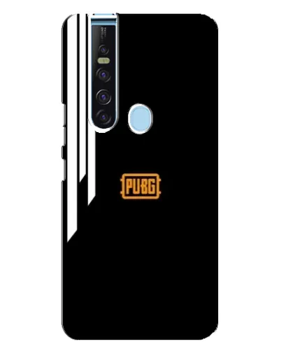 Чехол для TECNO Camon 15 Pro с картинкой «PUBG — вертикальные линии»