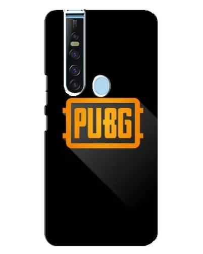 Чехол для TECNO Camon 15 Pro с картинкой «PUBG — рамка лого»