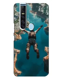 Чехол для TECNO Camon 15 Pro с картинкой «PUBG — свободное падение»