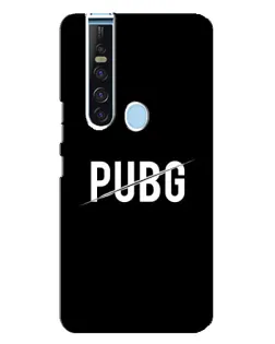 Чехол для TECNO Camon 15 Pro с картинкой «PUBG — белый логотип»