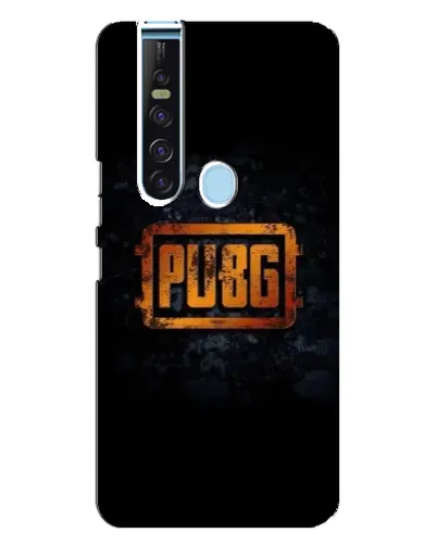 Чехол для TECNO Camon 15 Pro с картинкой «PUBG — золотой логотип»