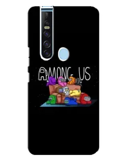 Чехол для TECNO Camon 15 Pro с картинкой «Логотип Among Us» Чехол для TECNO Camon 15 Pro с картинкой «Логотип Among Us»