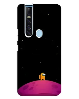 Чохол для TECNO Camon 15 Pro з картинкою «Самотній герой на планеті»