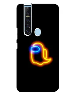 Чохол для TECNO Camon 15 Pro з картинкою «Among Us неонове сяйво»