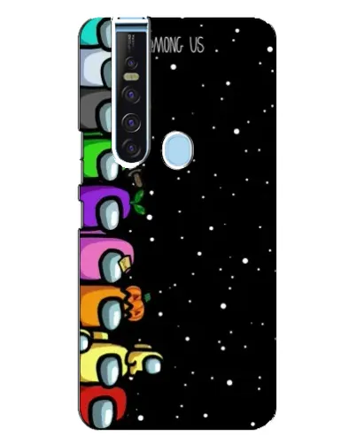 Чехол для TECNO Camon 15 Pro с картинкой «Команда Among Us»