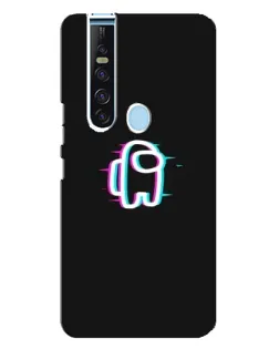 Чехол для TECNO Camon 15 Pro с картинкой «Among Us неон»