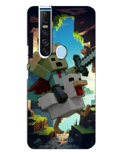 Чохол для TECNO Camon 15 Pro з картинкою «Стів та гусь»