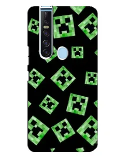 Чохол для TECNO Camon 15 Pro з картинкою «Паттерн з кріперами»