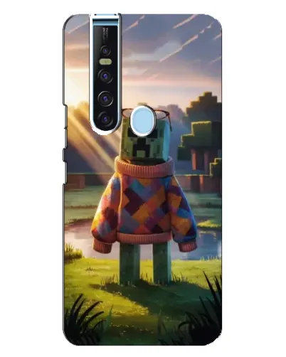 Чохол для TECNO Camon 15 Pro з картинкою «Кріпер у светрі»