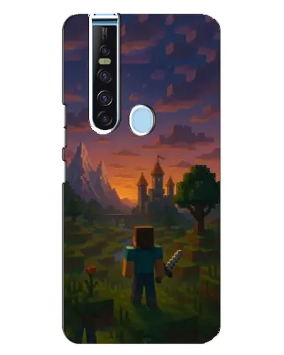 Чохол для TECNO Camon 15 Pro з картинкою «Стів біля вежі»