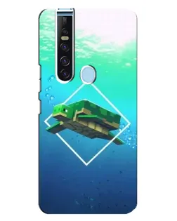 Чохол для TECNO Camon 15 Pro з картинкою «Черепаха Minecraft» Чохол для TECNO Camon 15 Pro з картинкою «Черепаха Minecraft»
