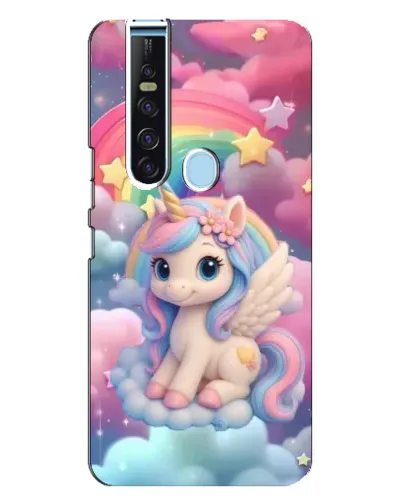 Чехол для TECNO Camon 15 Pro с картинкой «Маленький единорог»