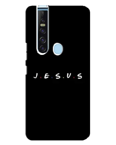 Чехол для TECNO Camon 15 Pro с картинкой «Точки веры J.E.S.U.S.»