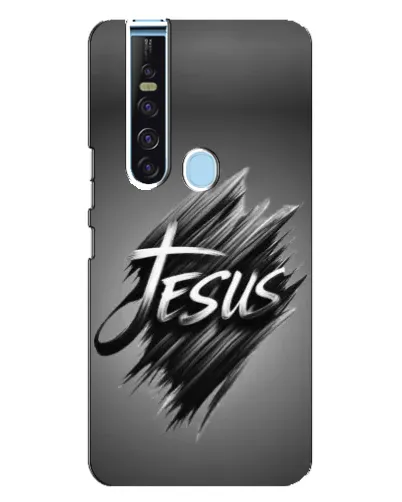 Чехол для TECNO Camon 15 Pro с картинкой «Надпись Jesus Graffiti»