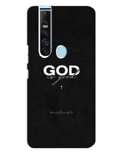 Чехол для TECNO Camon 15 Pro с картинкой «GOD — Бог над всем»