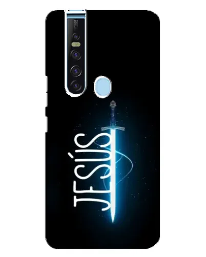 Чехол для TECNO Camon 15 Pro с картинкой «Меч Духа Jesus»