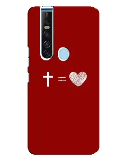 Чохол для TECNO Camon 15 Pro з картинкою «Рівняння любові» Чохол для TECNO Camon 15 Pro з картинкою «Рівняння любові»