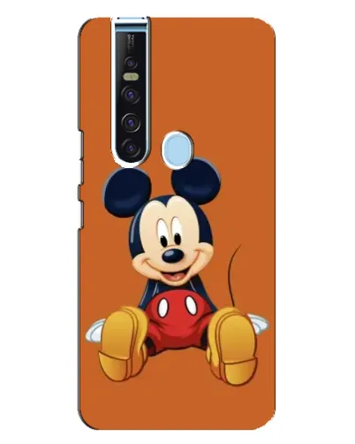 Чехол для TECNO Camon 15 Pro с картинкой «Микки отдыхает»