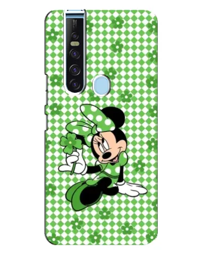 Чехол для TECNO Camon 15 Pro с картинкой «Mickey в клетку»