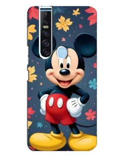 Чехол для TECNO Camon 15 Pro с картинкой «Осенний Mickey Mouse»