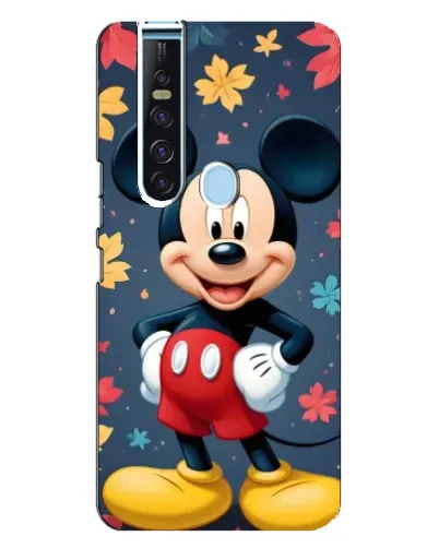 Чехол для TECNO Camon 15 Pro с картинкой «Осенний Mickey Mouse»