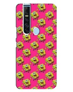 Чехол для TECNO Camon 15 Pro с картинкой «Розовый паттерн»