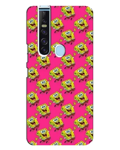 Чехол для TECNO Camon 15 Pro с картинкой «Розовый паттерн»