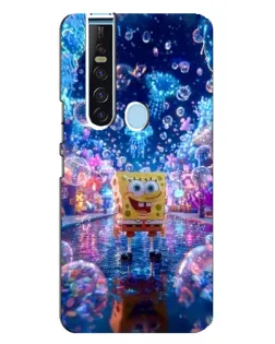 Чехол для TECNO Camon 15 Pro с картинкой «Неоновый океан»
