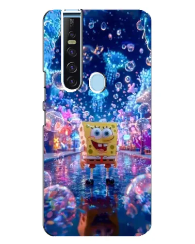 Чехол для TECNO Camon 15 Pro с картинкой «Неоновый океан»