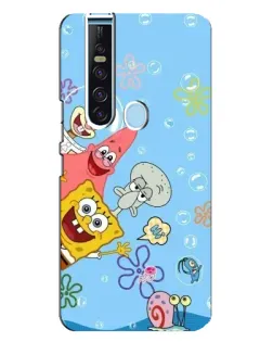 Чехол для TECNO Camon 15 Pro с картинкой «Веселые пузырьки»