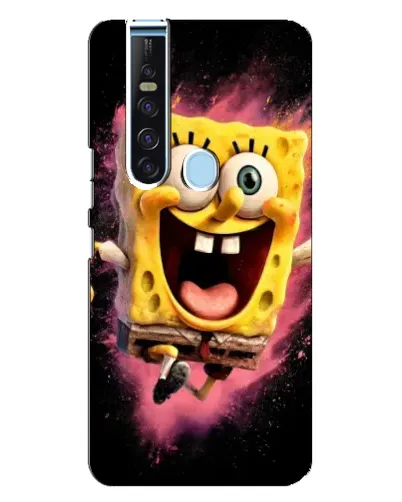 Чехол для TECNO Camon 15 Pro с картинкой «Взрывной Спанч Боб»
