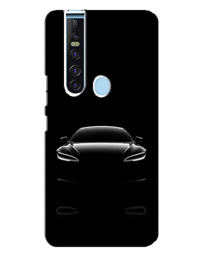 Чехол для TECNO Camon 15 Pro с картинкой «Силуэт Tesla Night» Чехол для TECNO Camon 15 Pro с картинкой «Силуэт Tesla Night»