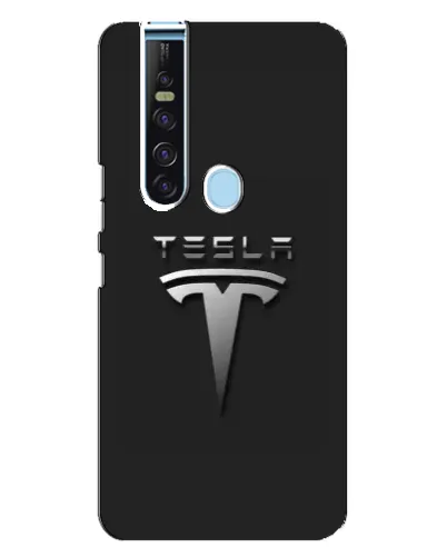 Чехол для TECNO Camon 15 Pro с картинкой «Стальной логотип Tesla» Чехол для TECNO Camon 15 Pro с картинкой «Стальной логотип Tesla»