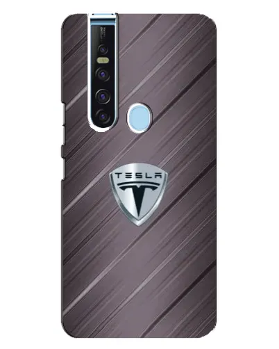 Чехол для TECNO Camon 15 Pro с картинкой «Металлическая текстура Tesla» Чехол для TECNO Camon 15 Pro с картинкой «Металлическая текстура Tesla»