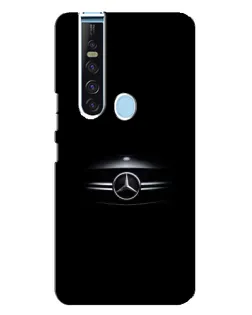 Чехол для TECNO Camon 15 Pro с картинкой «Mercedes — абстрактные линии»