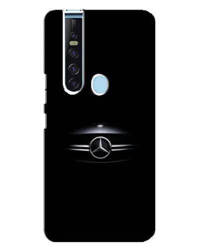 Чехол для TECNO Camon 15 Pro с картинкой «Mercedes — абстрактные линии»