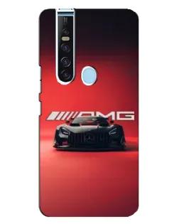 Чехол для TECNO Camon 15 Pro с картинкой «Mercedes AMG — красная линия»