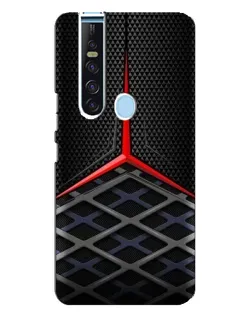 Чехол для TECNO Camon 15 Pro с картинкой «Mercedes Carbon Grid»