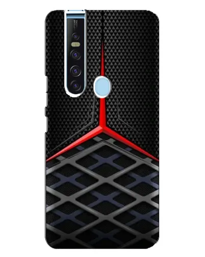Чехол для TECNO Camon 15 Pro с картинкой «Mercedes Carbon Grid»