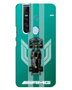 Чехол для TECNO Camon 15 Pro с картинкой «Mercedes AMG Petronas»